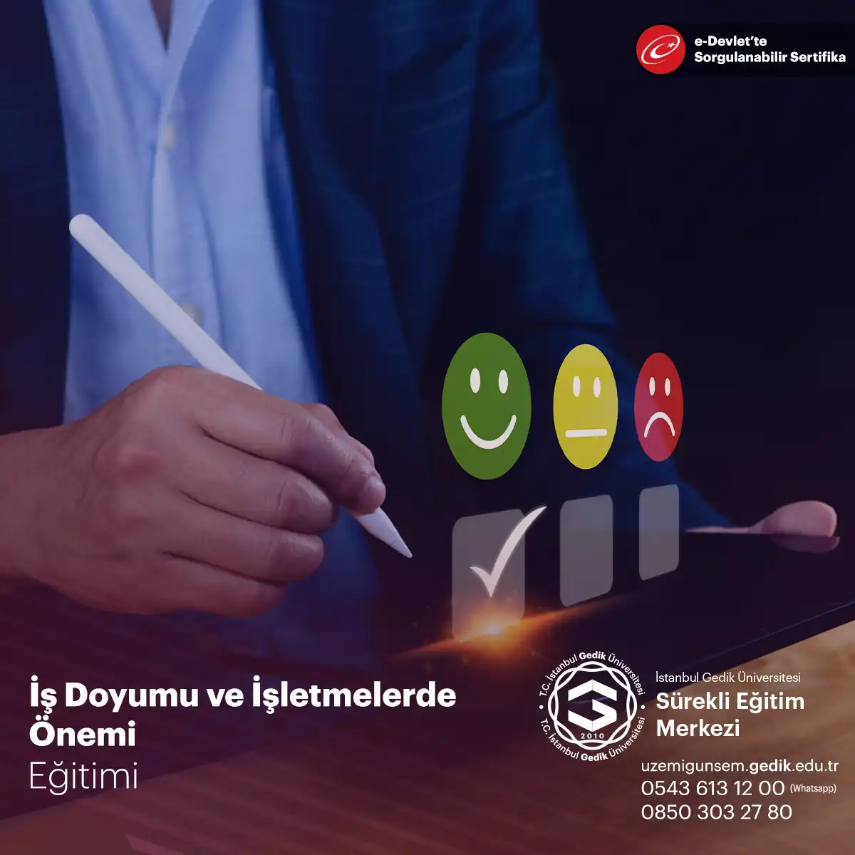 İş Doyumu ve İşletmelerde Önemi Eğitimi